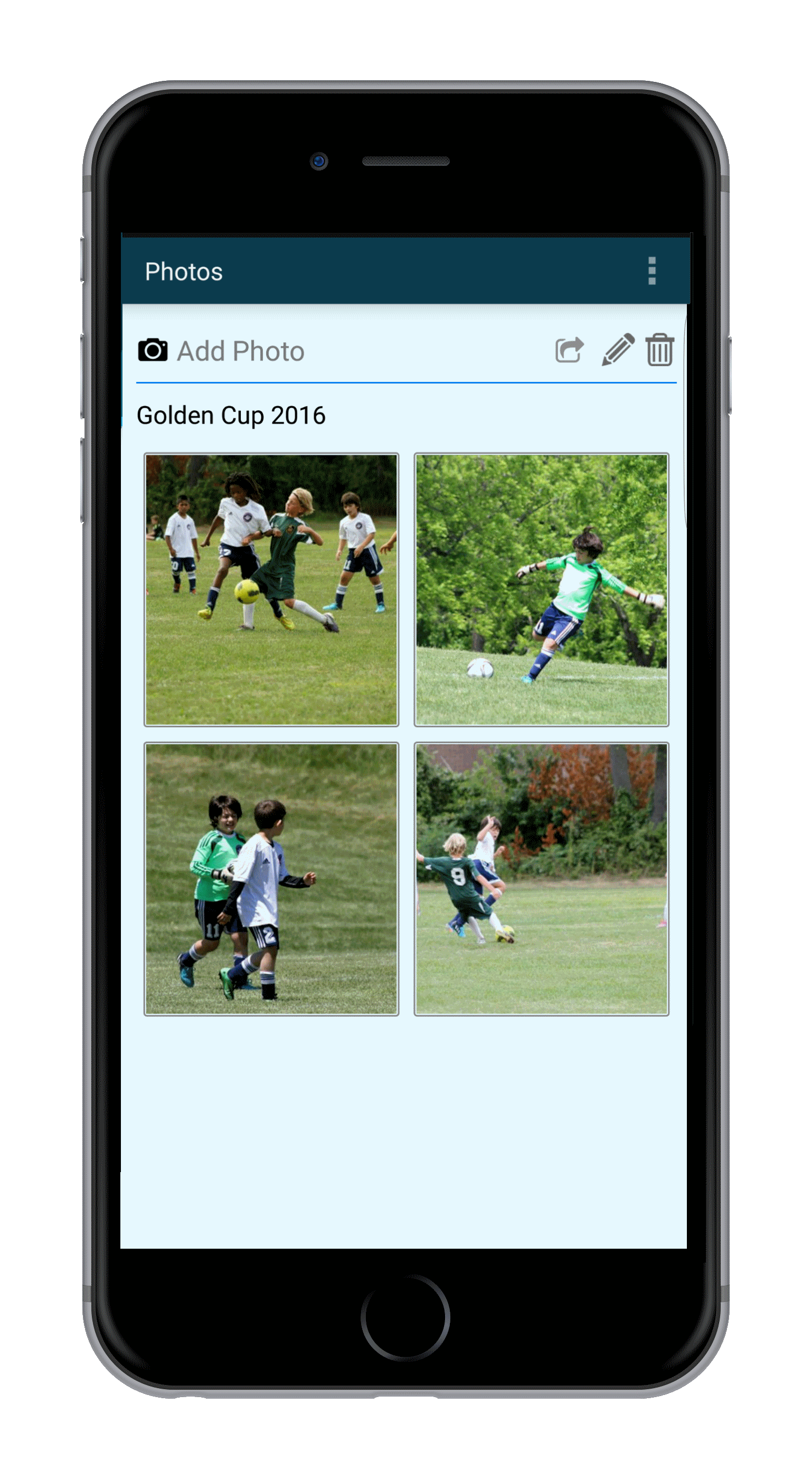 Features for Sports Teams - Team Photos